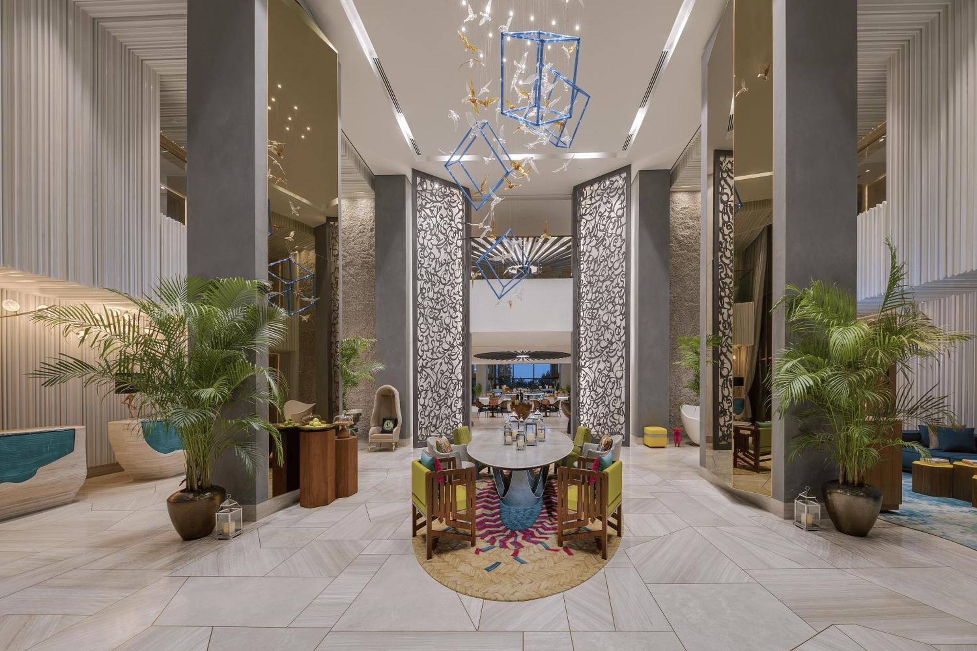 Andaz Dubai The Palm, By Hyatt Hotell Exteriör bild The lobby of the hotel