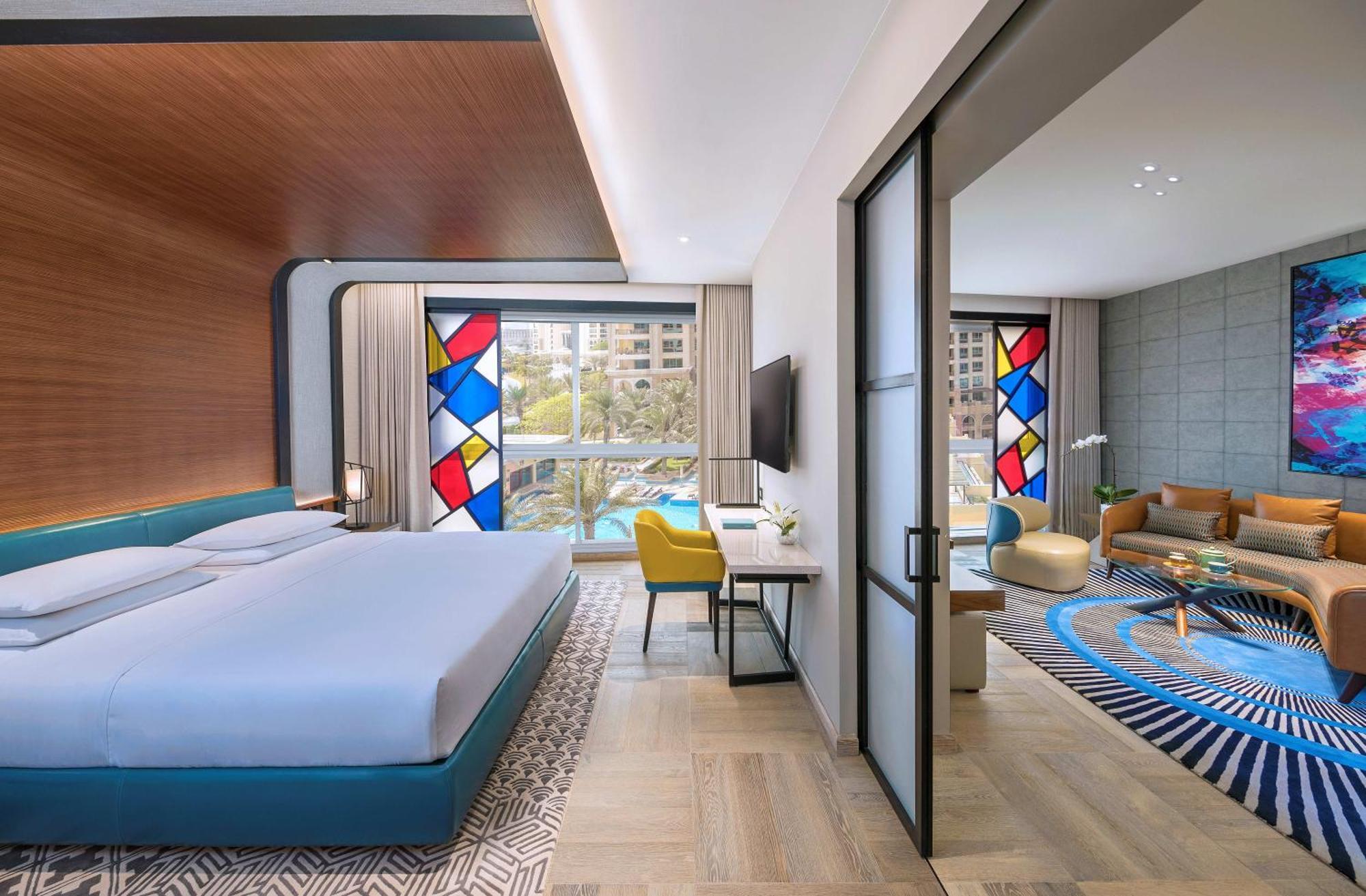 Andaz Dubai The Palm, By Hyatt Hotell Exteriör bild A suite at the hotel