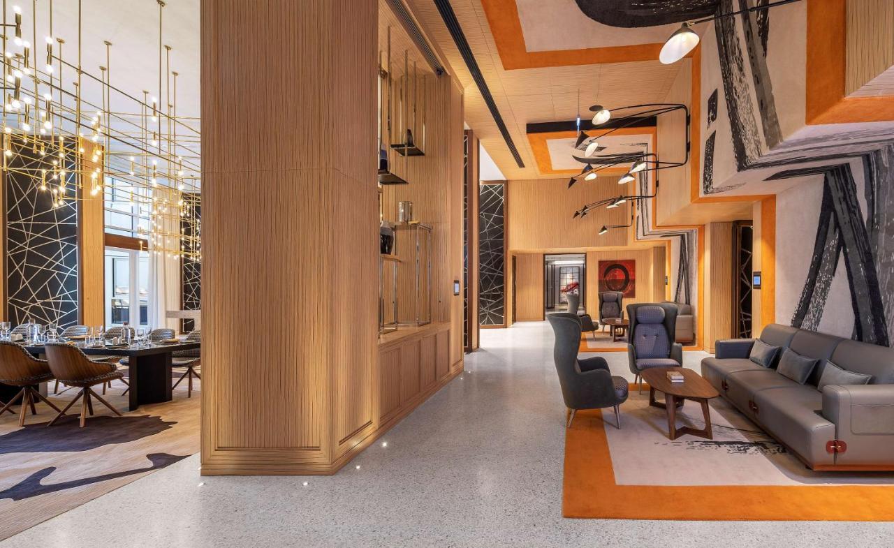 Andaz Dubai The Palm, By Hyatt Hotell Exteriör bild The interior of the hotel